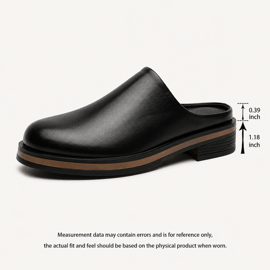 Non-Slip Height Boosting Mules