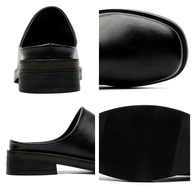 Non-Slip Height Boosting Mules