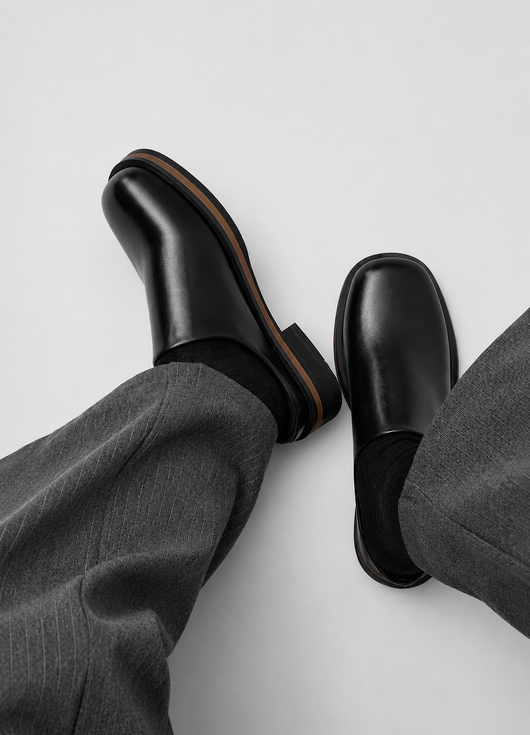 Non-Slip Height Boosting Mules