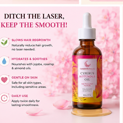 Cyperus Rotundus Oil for Hair Removal Smoothing Soothing Skin Care