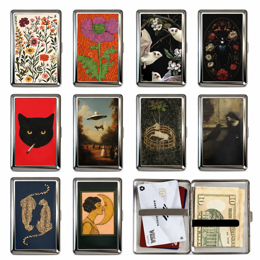 Vintage Wallet Card Holder