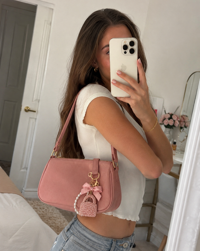 Handbag keychain customer video