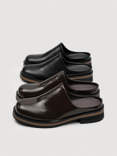 Non-Slip Height Boosting Mules