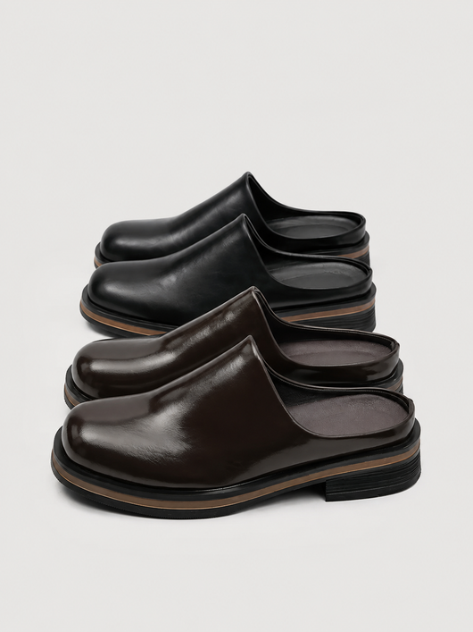 Non-Slip Height Boosting Mules
