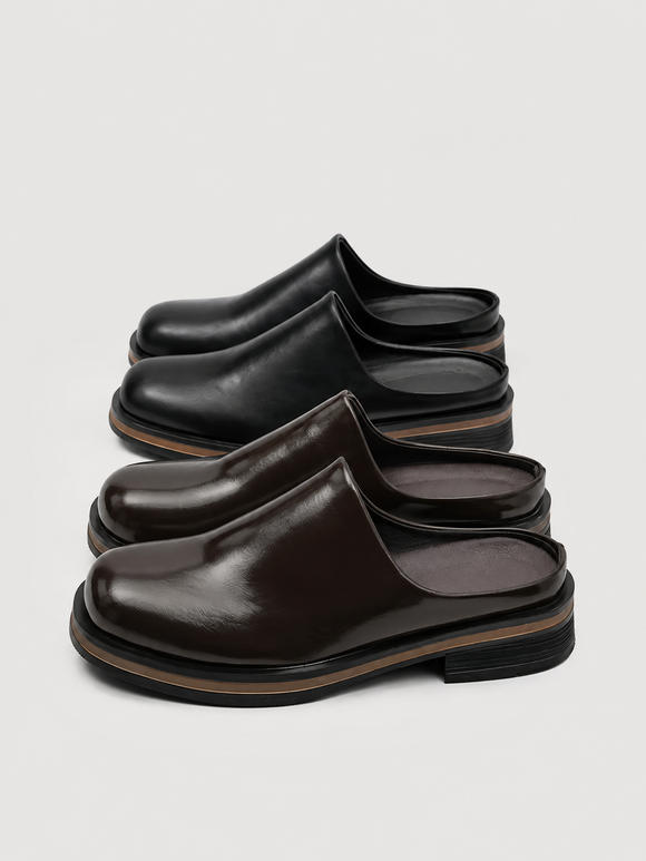 Non-Slip Height Boosting Mules